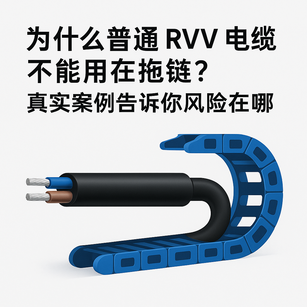 為什么普通 RVV 電纜不能用在拖鏈？真實案例告訴你風(fēng)險在哪